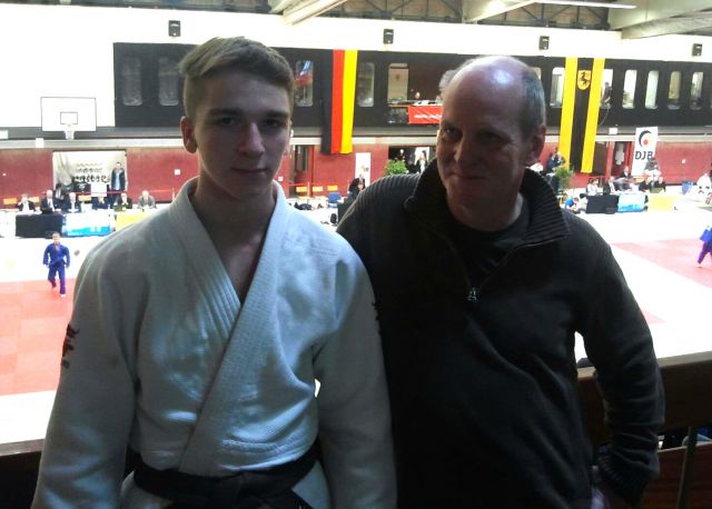 Anton Jarecka startete für den Judoclub Arashi Dresden e.V. bei den Deutschen Meisterschaften U18 in Herne 2016.